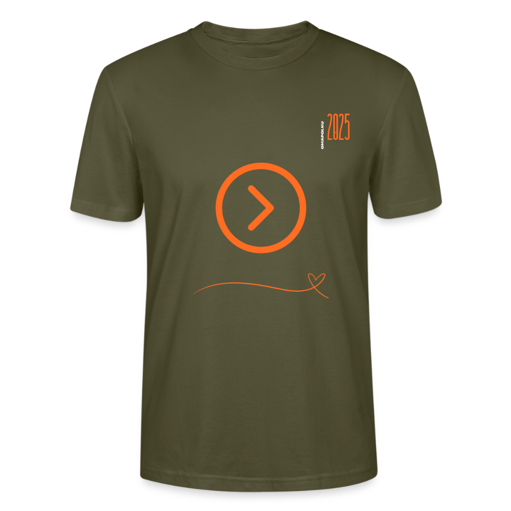 OmaPolun vuosipaita 2025 unisex t-paita - khaki